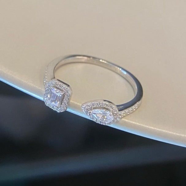 [Mystic ]TWIN TOI & MOI SILBER DIAMANTRING
