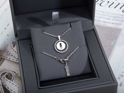 [Mystic ]Mystic  MOVE PM NECKLACE SILVER DIAMOND
