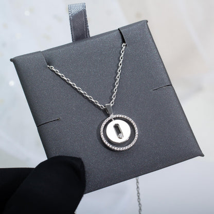 [Mystic ]Mystic  MOVE PM NECKLACE SILVER DIAMOND