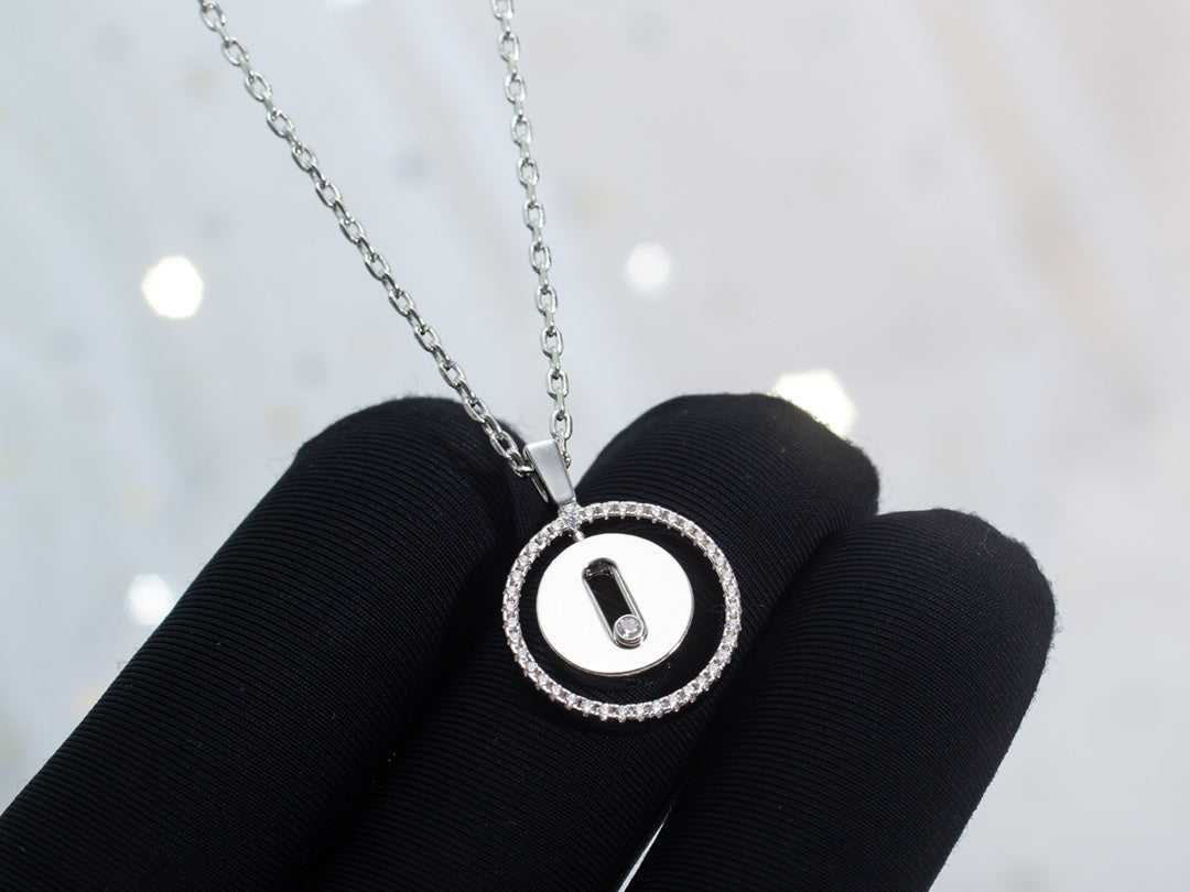 [Mystic ]Mystic  MOVE PM NECKLACE SILVER DIAMOND