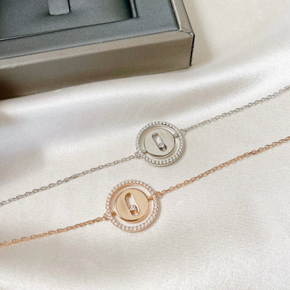 [Mystic ]Mystic  MOVE PAVED DIAMOND BRACELET