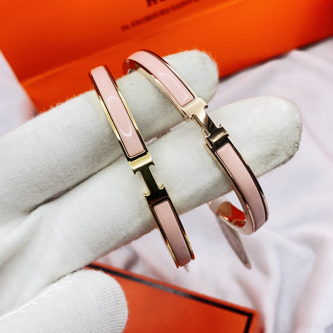 Mystic CLASSIC HM CLIC PINK 8MM EMAILLIERTES ARMBAND