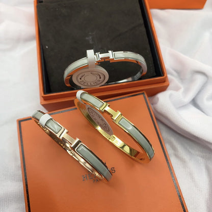 Mysitc CLASSIC HM CLIC GRÜN 8MM EMAIL-ARMBAND