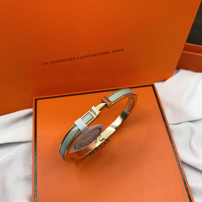 Mysitc CLASSIC HM CLIC GRÜN 8MM EMAIL-ARMBAND
