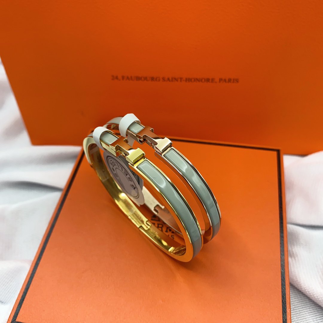 Mysitc CLASSIC HM CLIC GRÜN 8MM EMAIL-ARMBAND