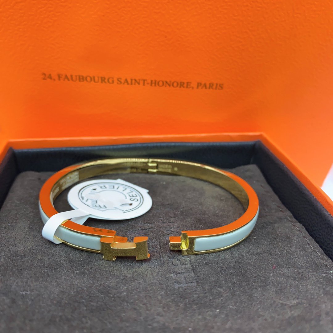 Mysitc CLASSIC HM CLIC GRÜN 8MM EMAIL-ARMBAND