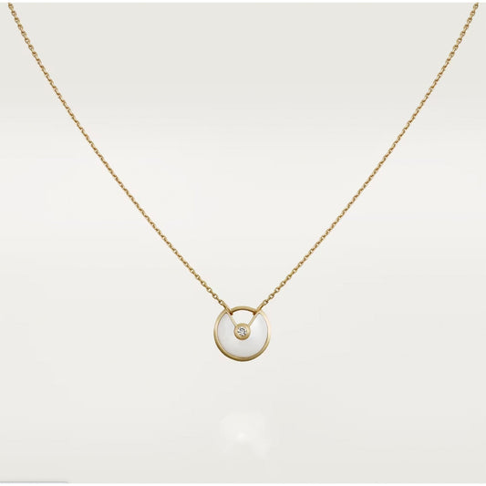 Mysitc AMULETTE ROSE GOLD MOP NECKLACE