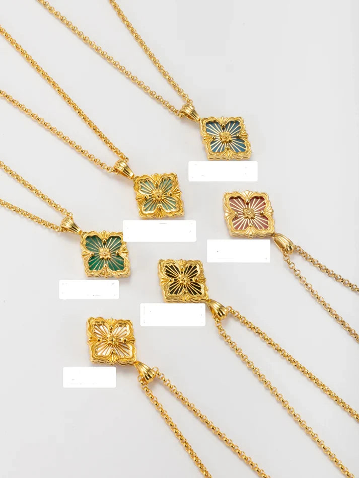 [Mystic] B.C.L SMALL SIZE ENAMEL NECKLACE£¨Various colors)