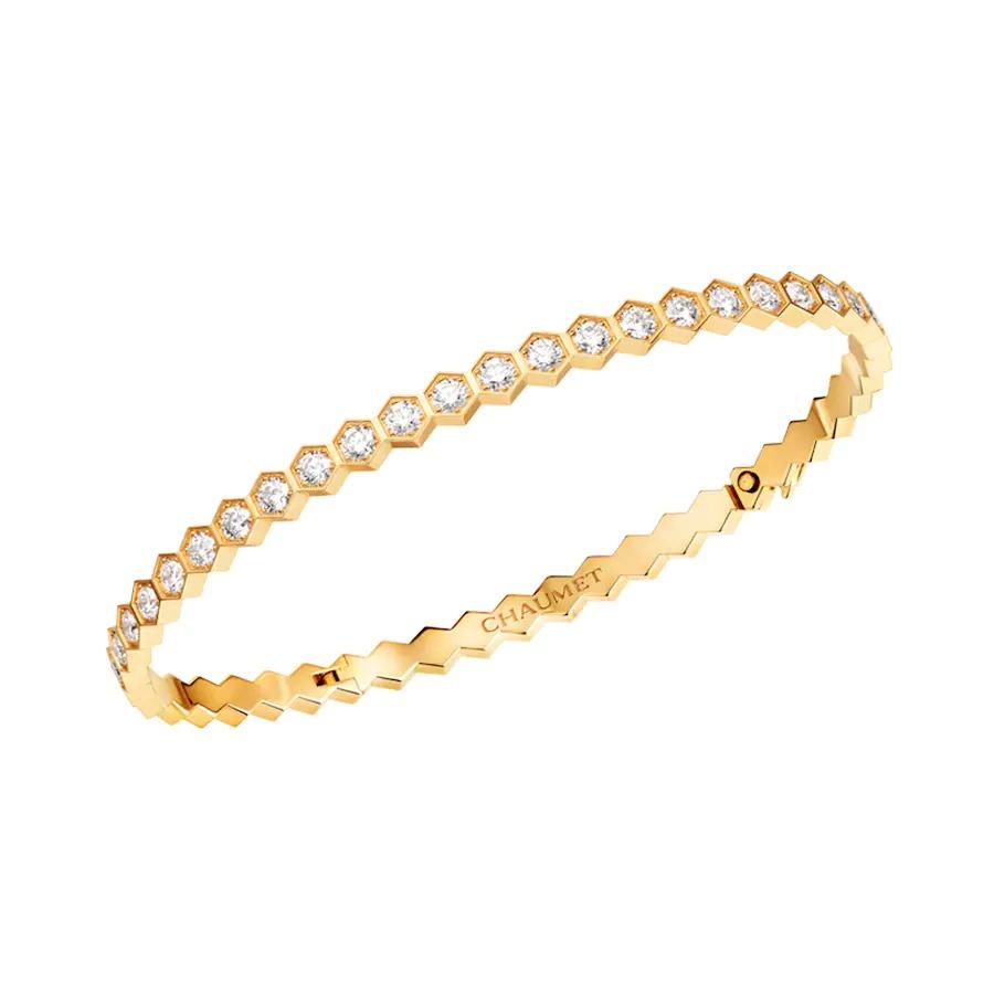Mysitc BEE LOVE GOLD BRACELET FULL DIAMOND