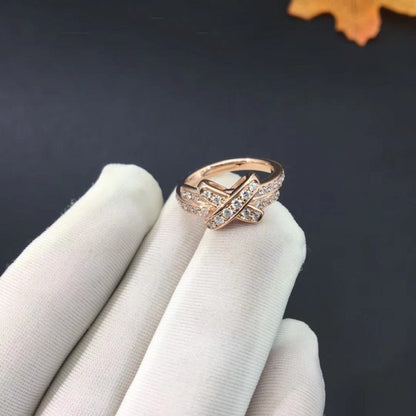 Mysitc JEUX DE RING PINK GOLD DIAMOND