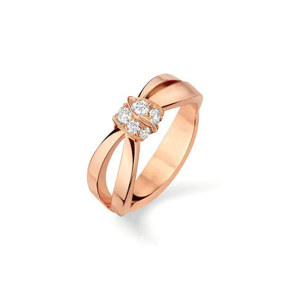 Mystic LIENS RING ピンクゴールド ダイヤモンド