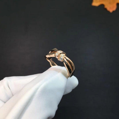 Mystic LIENS RING ピンクゴールド ダイヤモンド