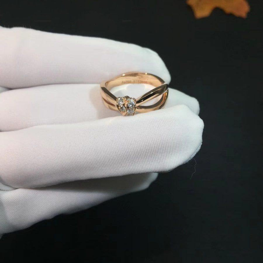 Mystic LIENS RING ピンクゴールド ダイヤモンド