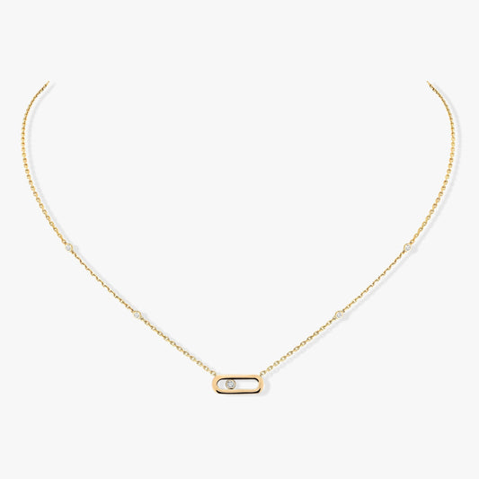 [Mystic ]MOVE UNO DIAMOND NECKLACE