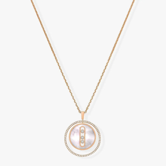 [Mystic ]Mystic  MOVE MM NACRE BLANCHE DIAMOND NECKLACE