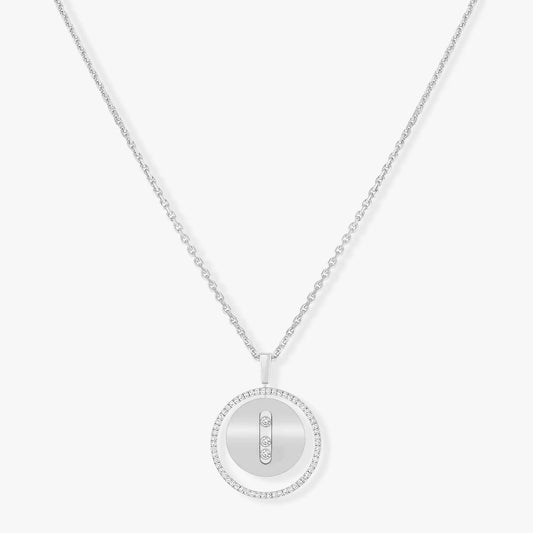 [Mystic ]Mystic  MOVE MM SILVER DIAMOND NECKLACE