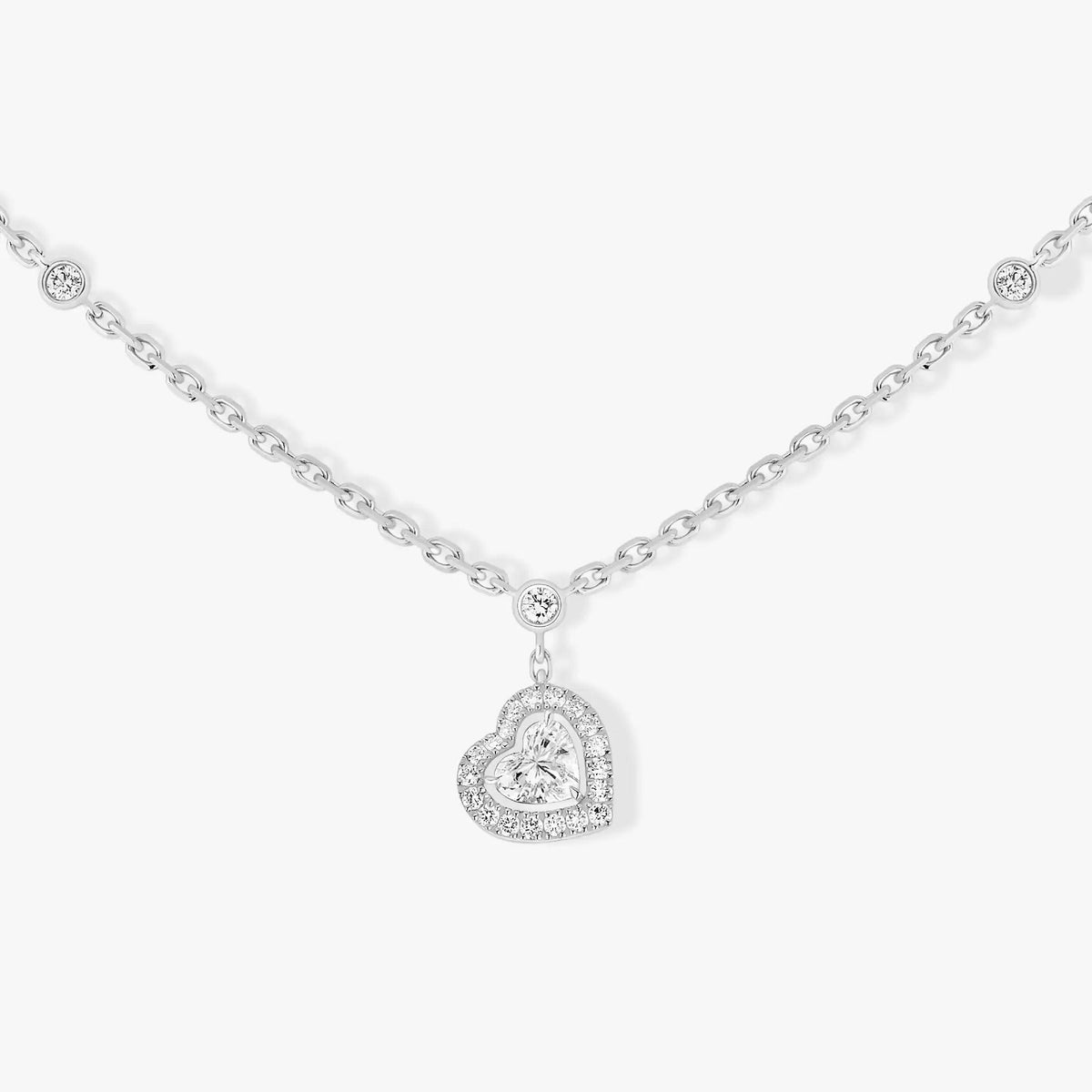 [Mystic ]JOY HEART DIAMOND NECKLACE