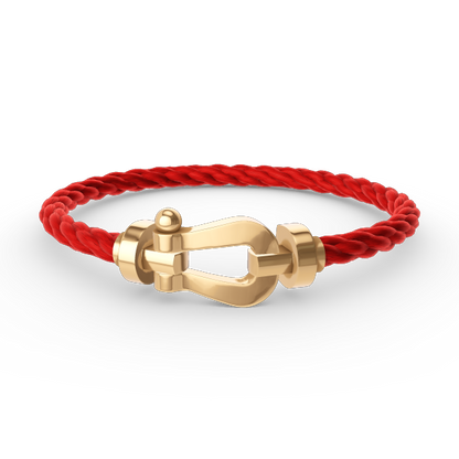 Mystic FORCE LARGE HORSESHOE ARMBAND OHNE DIAMANTEN GOLD