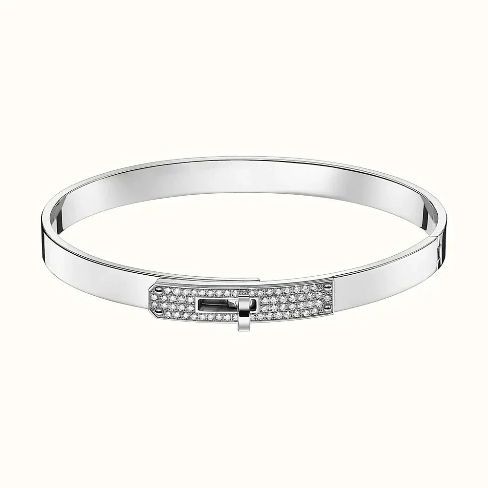 Mysitc KELLY SILVER DIAMOND BRACELET
