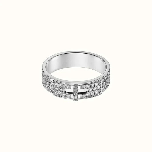 Mysitc KELLY SILVER DIAMOND RING
