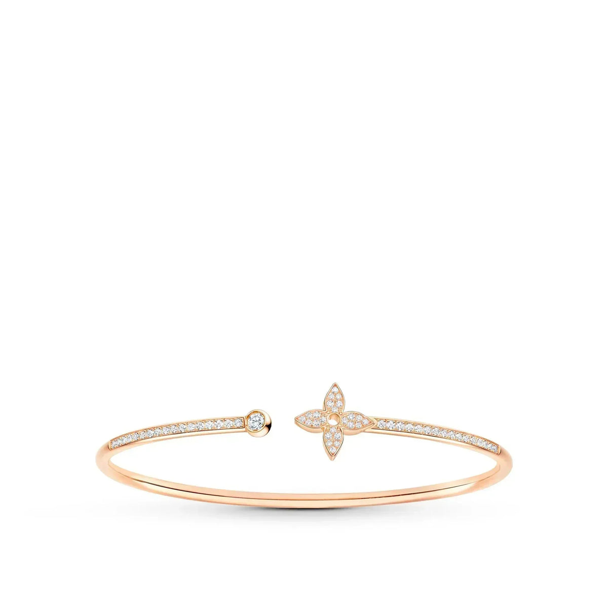 MYSTIC IDYLLE ROSÉGOLD ARMREIF MIT DIAMANTEN-PAVÉE