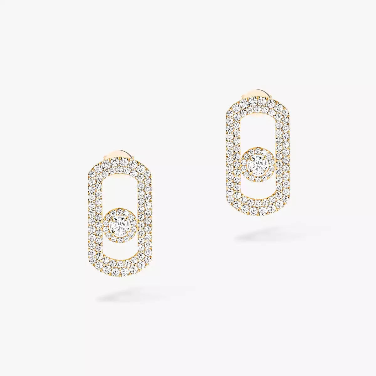 [Mystic ]So Move Pave_-Set Diamond Earrings in Silver