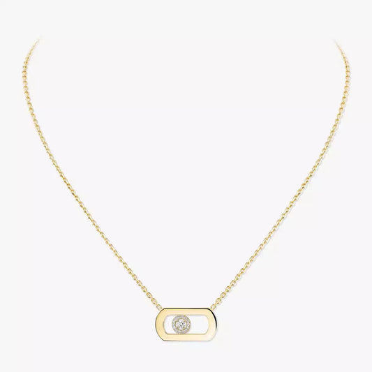 [Mystic ]So Move Diamond Necklace in Gold