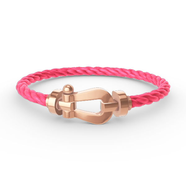 Mysitc FORCE GROSSES HUFEISEN OHNE DIAMANT ARMBAND ROSÉGOLD