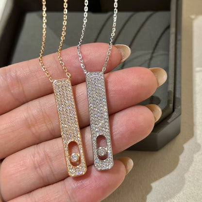 [Mystic ]MY FIRST DIAMOND PAVED NECKLACE