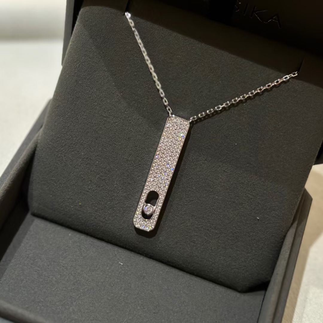 [Mystic ]MY FIRST DIAMOND PAVED NECKLACE