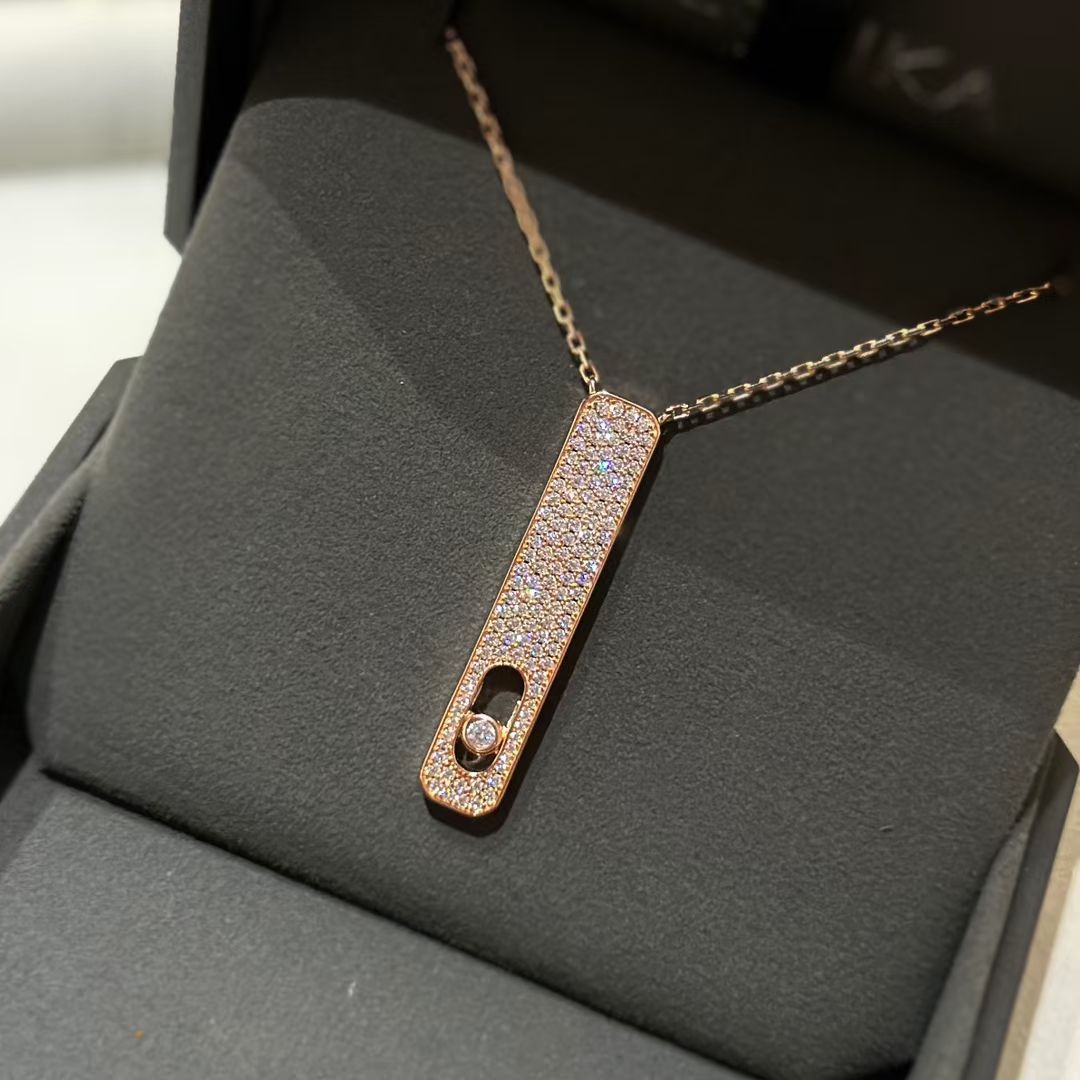 [Mystic ]MY FIRST DIAMOND PAVED NECKLACE