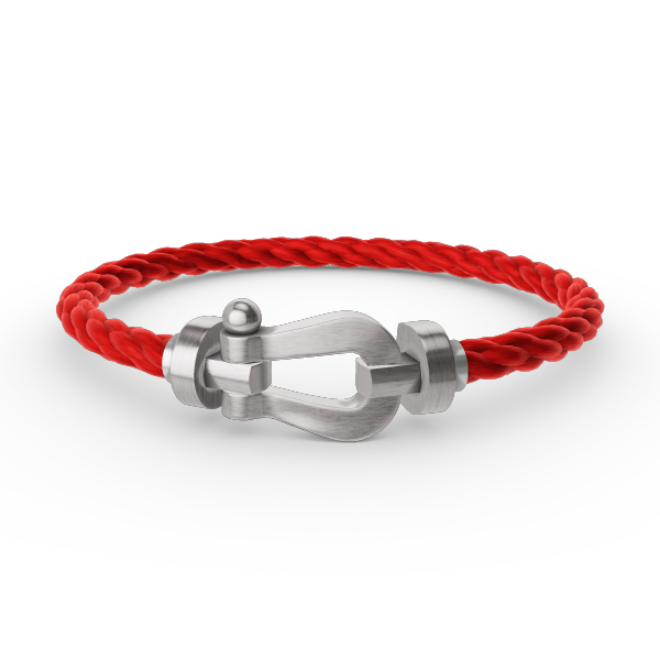 Mysitc FORCE LARGE HORSESHOE NO DIAMOND BRACELET SILVER